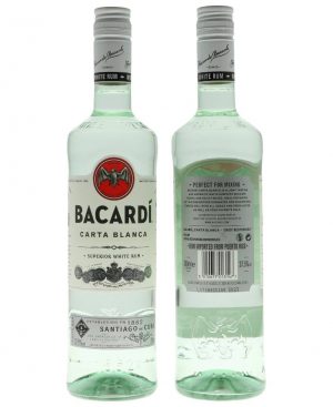 BACARDI CARTA BLANCA 37.5% 0.700 L