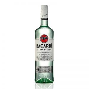 BACARDI CARTA BLANCA 37.5% 1L