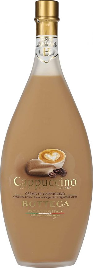 BOTTEGA CAPPUCCINO CREAM LIQUEUR 15% 0.500L