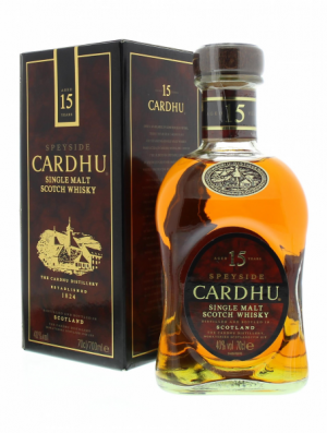 CARDHU 15 YEARS SINGLE MALT 40% 0.700L