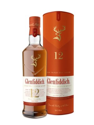 GLENFIDDICH 12 YEARS TRIPLE OAK 40% 0.700L