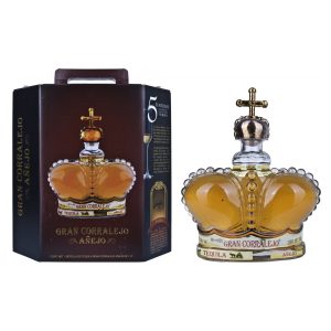 GRAN CORRALEJO TEQUILA ANEJO 100% AGAVE+GB 38% 1.0L