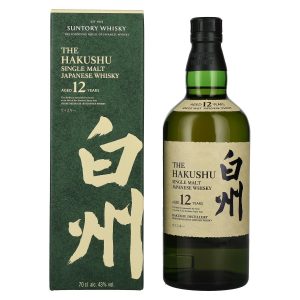 HAKUSHU 12YO SINGLE MALT + GB  43% 0.700L