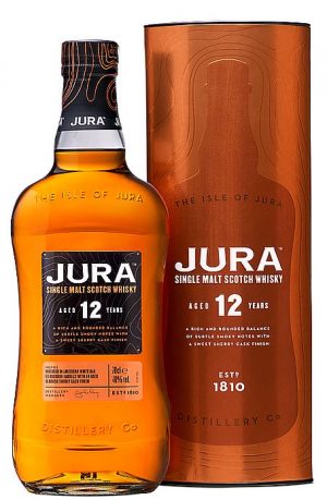 ISLE OF JURA 12 YEARS + GB 40% 0.700L