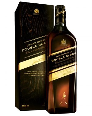 JOHNNIE WALKER DOUBLE BLACK 40% 1L