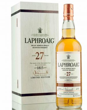 LAPHROAIG 27 YEARS + GB 41.7 % 0.700L