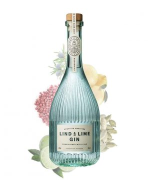 LIND LIME LONDON DRY GIN 44% 0.700L