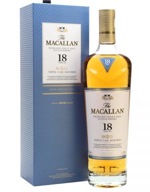 MACALLAN 18 YEARS TRIPLE CASK + GB 43% 0.700L