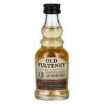 OLD PULTENEY 12YO SET 40% 0.05L