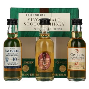 SINGLE MALT DISCOVERY COLLECTION SET 3x0.05l 41.9% 0.15L