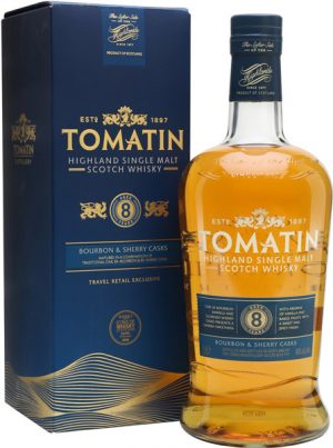 TOMATIN 8 YEARS+ GB 40% 1L